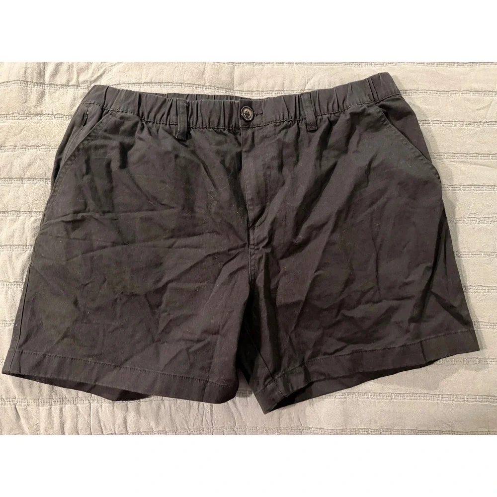 Chubbies Originals Mens Black Stretch Twill Shorts 5.5 Inch Inseam XL 36 Waist